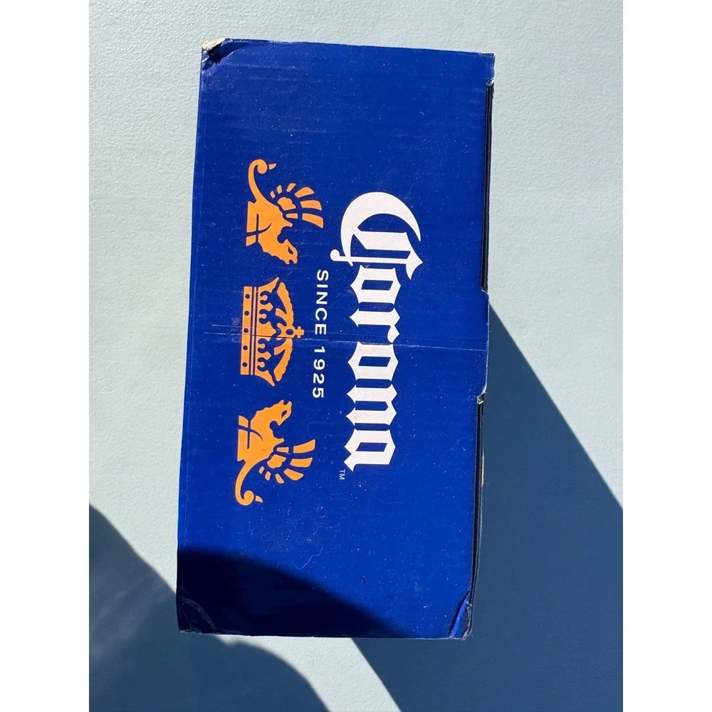 Corona Pint Glasses Find Your Beach Set of 2 16oz Beer La Cerveza‎ Mas Fina